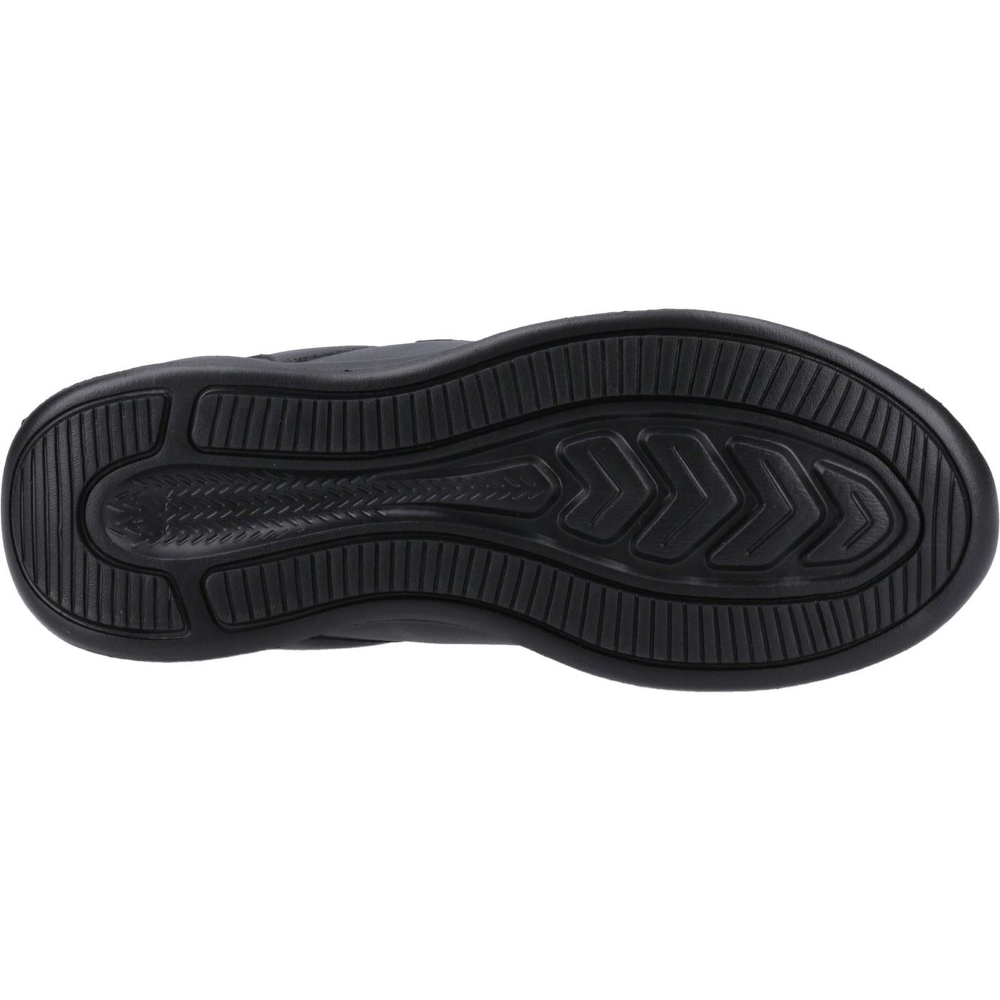 Hush Puppies Marling Easy Senior Black Shoes - UK 6