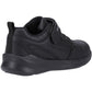 Hush Puppies Marling Bungee Lace Senior Black Shoes - UK 6