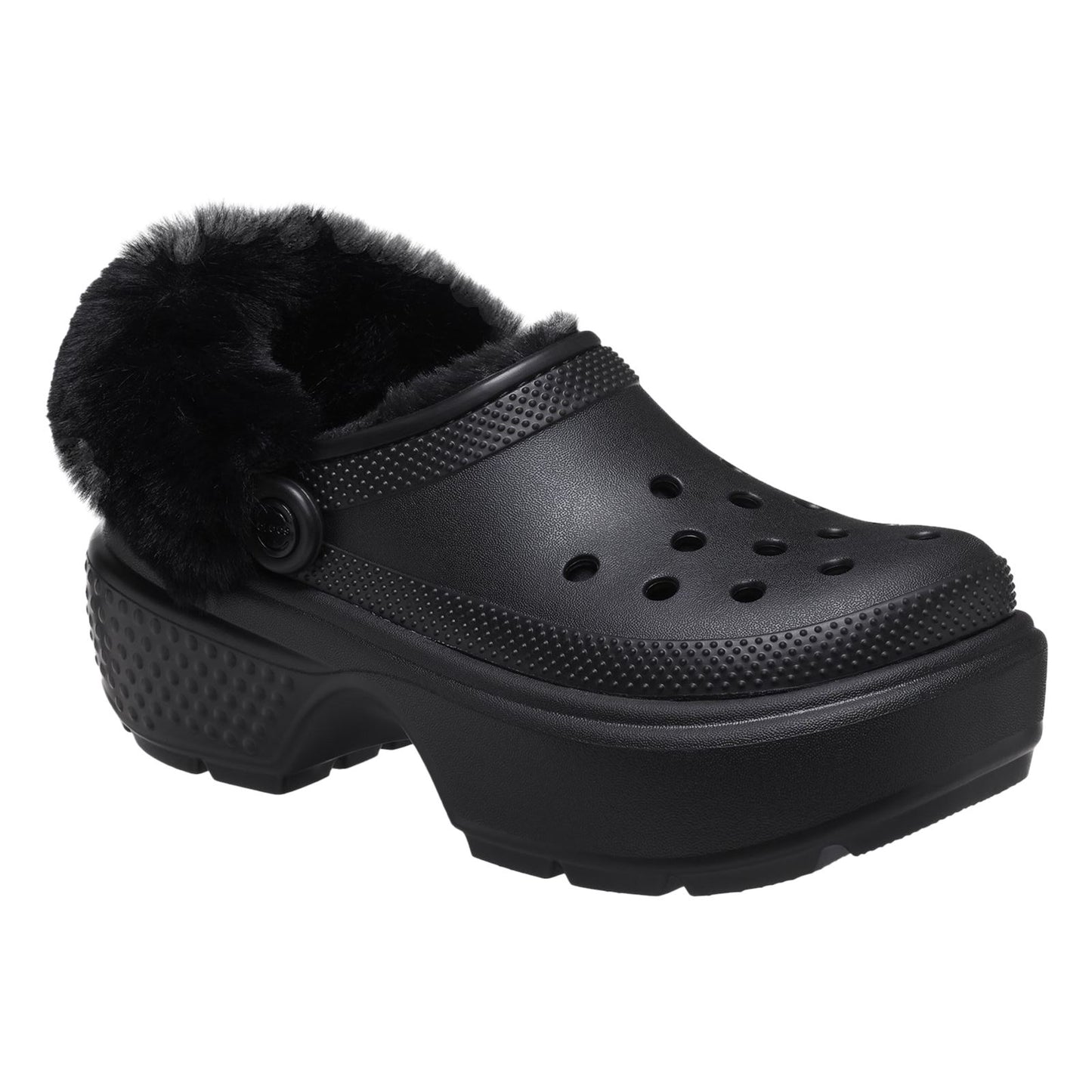 Crocs Women's Stomp Lined Clog in Black