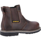 Caterpillar Men's Powerplant Dealer Safety Boot in Brown