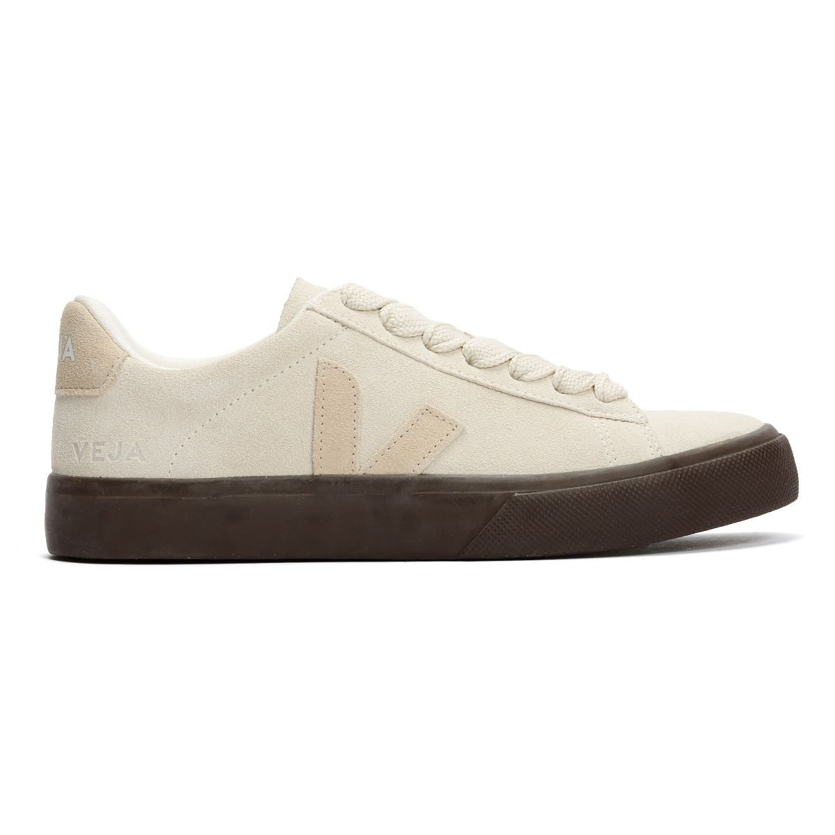 Veja Campo Bold Suede Women's Pierre Almond Eagle Trainers