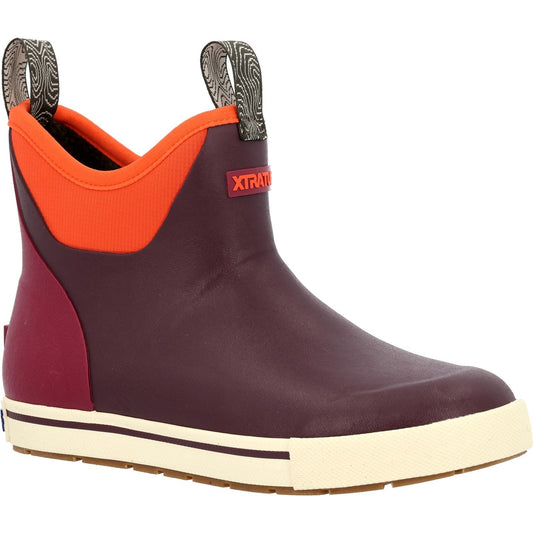 Xtratuf Ankle Deck Camp Boot Rubber Women's Fig Wellington Boots