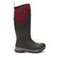 Muck Boots Women's Arctic Ice Tall Wellingtons in Black/Maroon