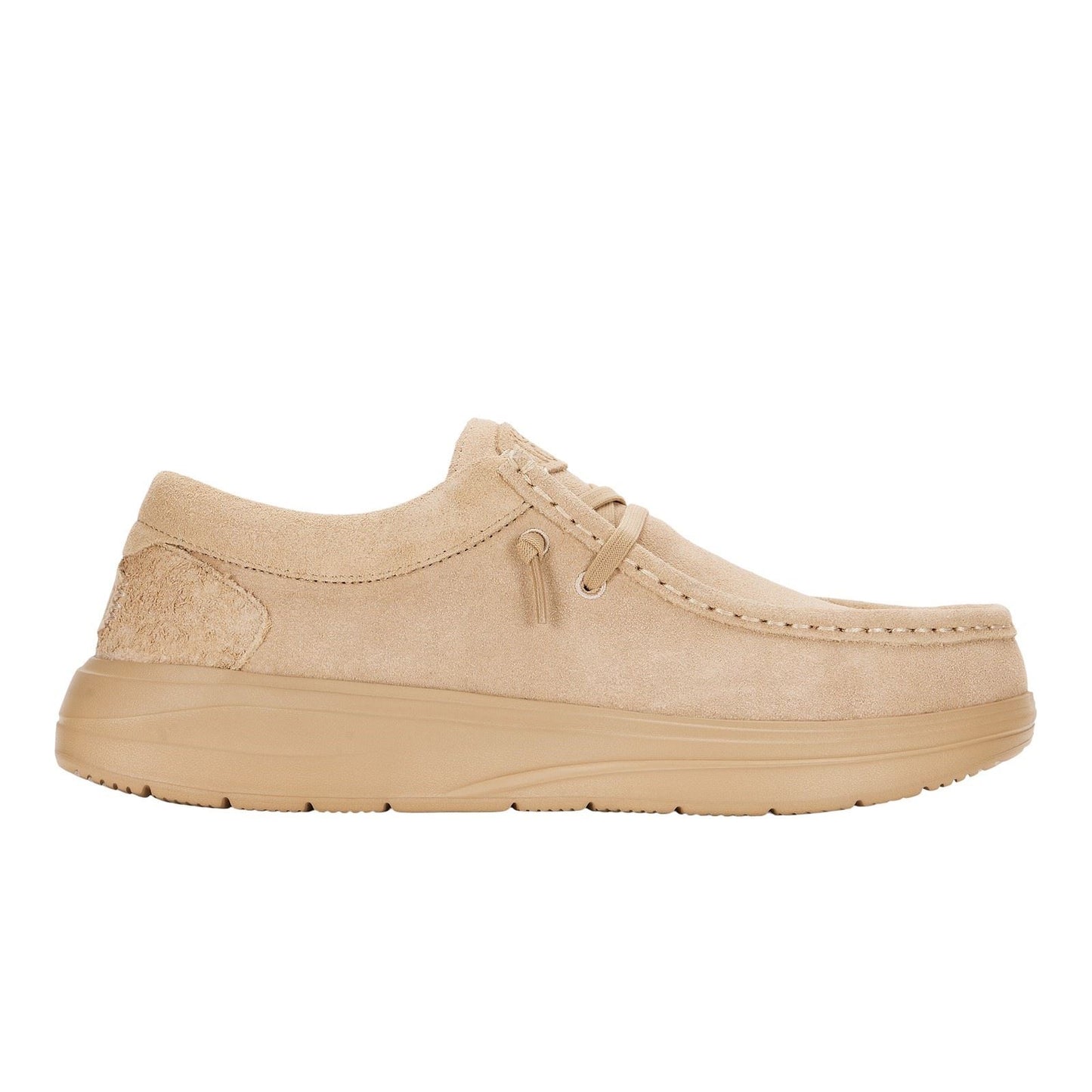 HEYDUDE Men's Wally X Suede Shoes in Tan