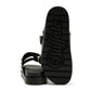 Buffalo Raya Ari West Leather Women's Black Sandals
