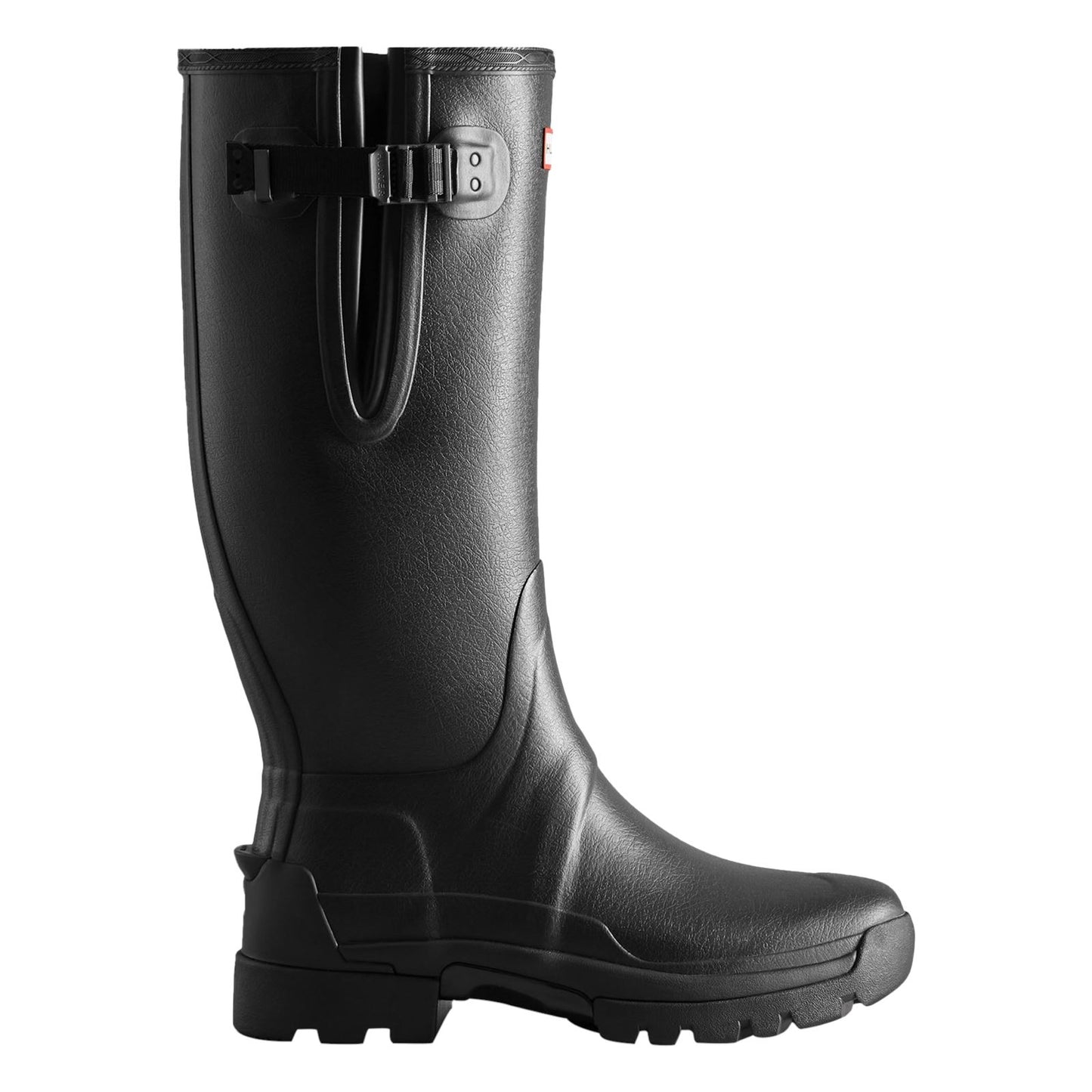 Hunter Men's Balmoral Adjustable Wellington in Black