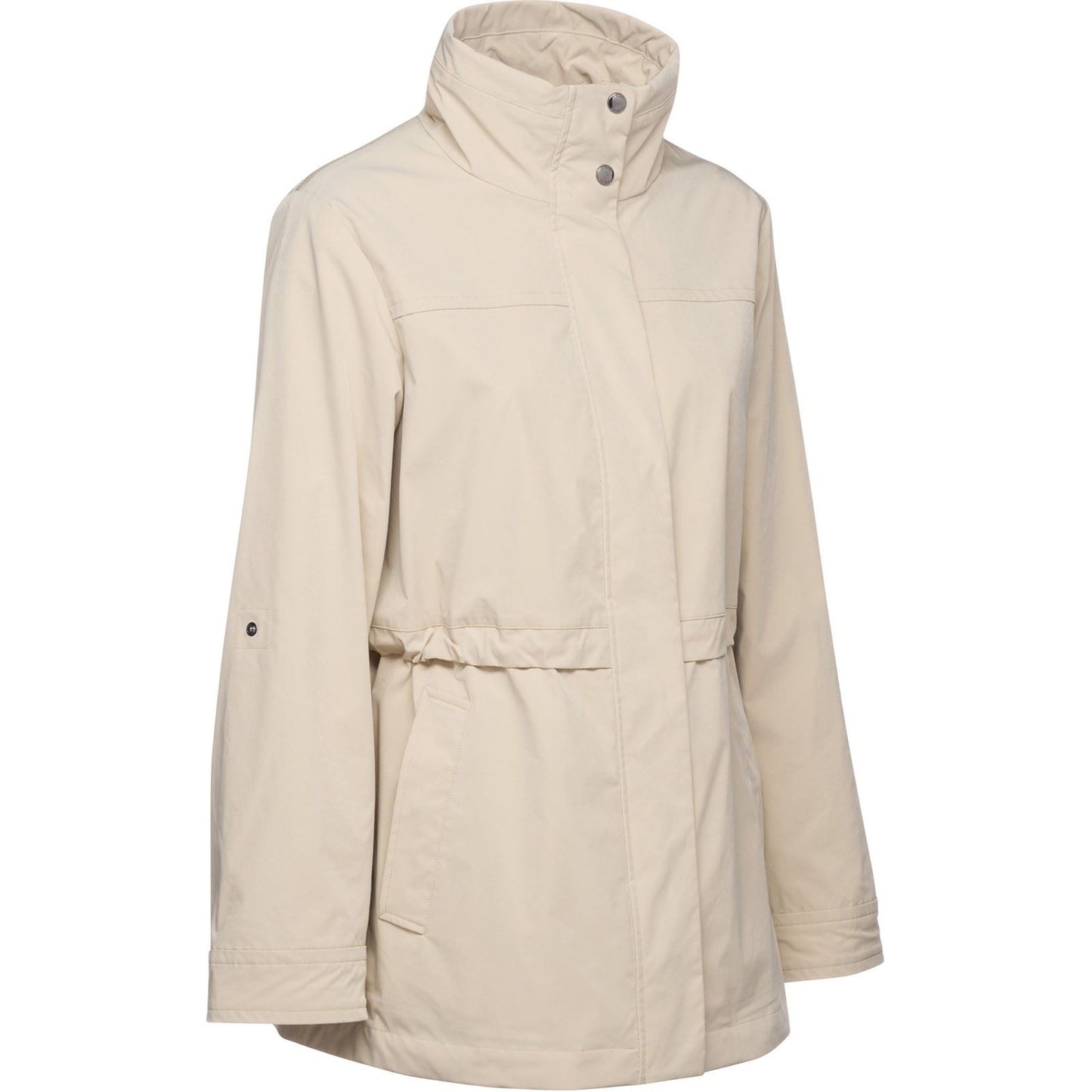 Geox Women's W CLAUDIN JACKET in Brown Rice
