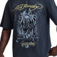 Ed Hardy When I Cared Graphic Relaxed Men's Black T-Shirts