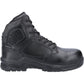 Magnum Strike Force 6.0 Side-Zip CT CP WP Uniform Safety Boot in Black