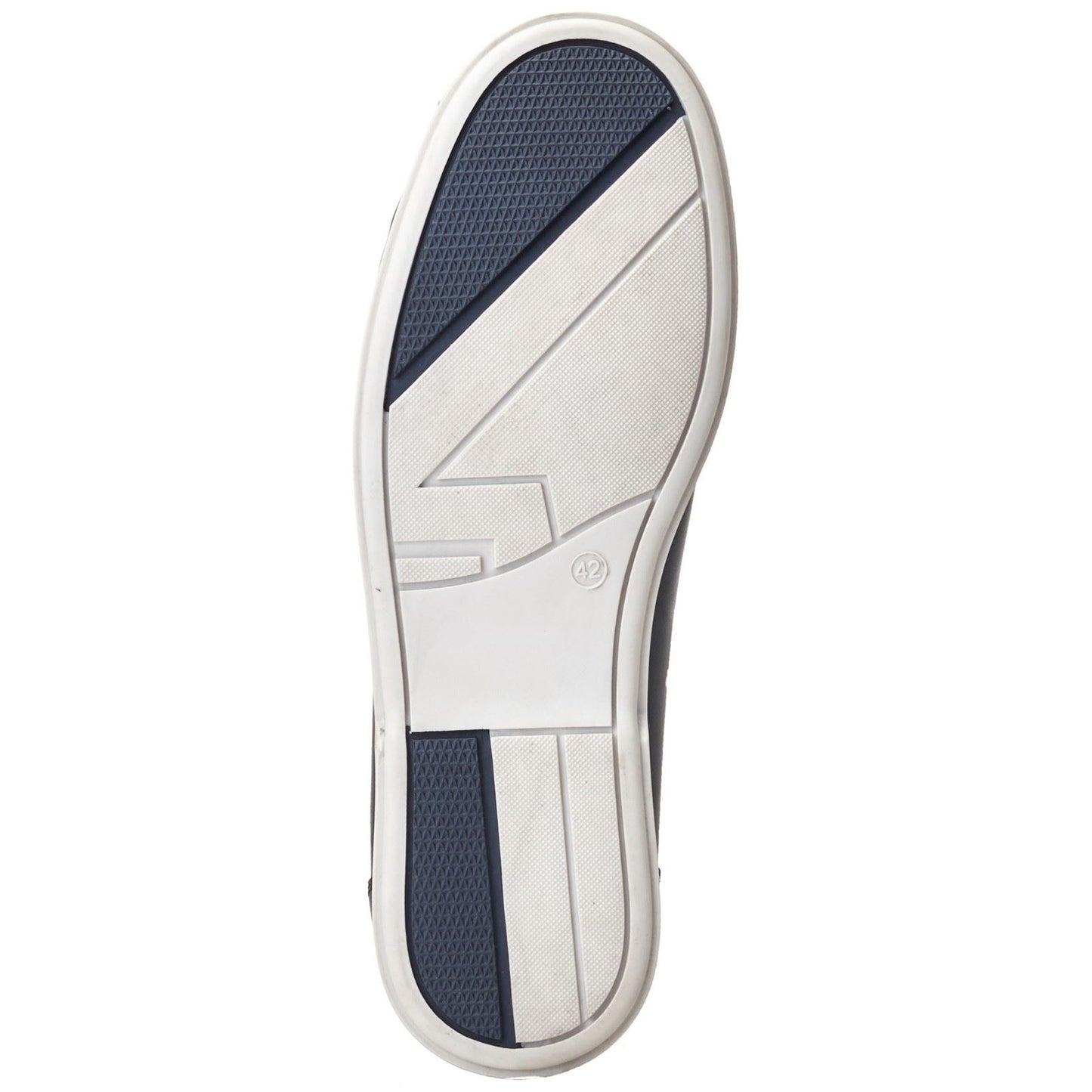 Base London Men's Stern Boat Shoe in Navy
