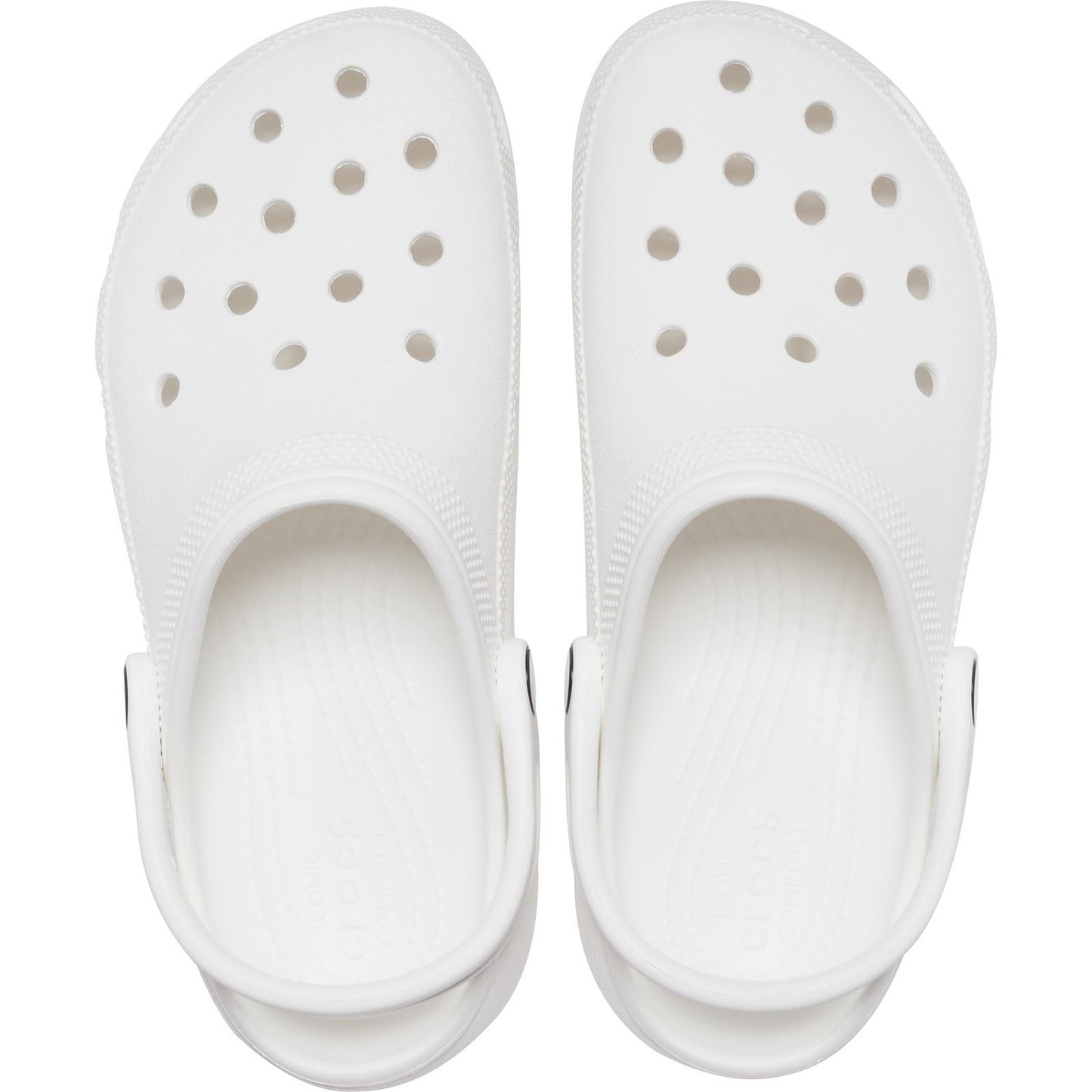 Crocs Women's Classic Platform Clog in White
