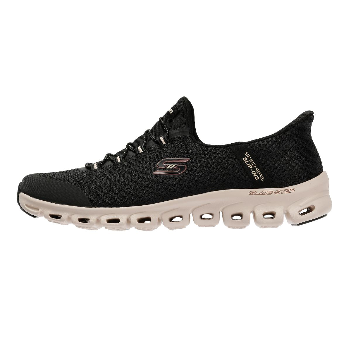 Skechers Slip-Ins Glide Step Vibey Mesh Women's Black Trainers