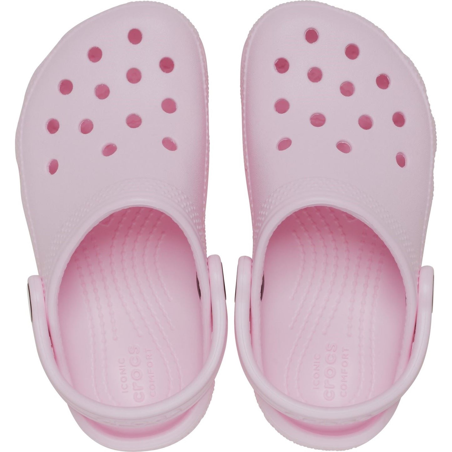 Crocs Kids' Classic Clog Thermoplastic Pink Milk Loafers