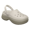 Crocs Classic Stacked Thermoplastic Chalk Clogs