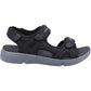 Hush Puppies Castro Polyurethane Men's Black Sandals