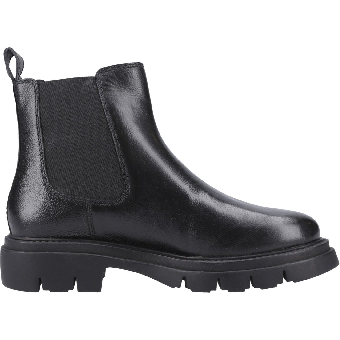 Hush Puppies Raya 2 Women's Black Leather Chelsea Boots
