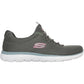 Skechers Summits Summer Blush Textile Women's Olive Trainers