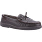Hush Puppies Men's Ace Leather Slipper in Brown