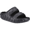Crocs Women's Classic Cozzzy Overpuff Sandal in Black