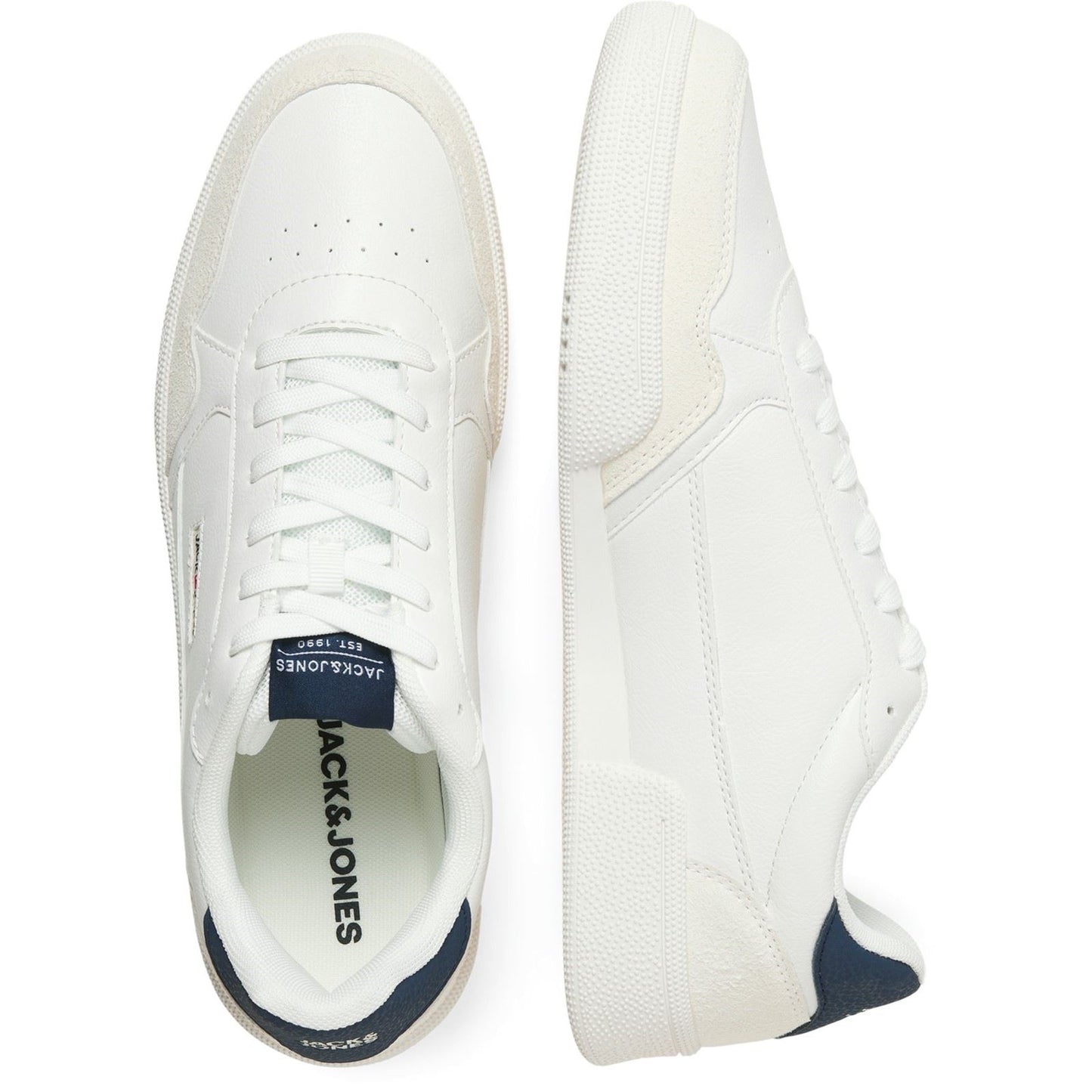 Jack & Jones Bounce Polyurethane Men's White/Navy Blazer Trainers