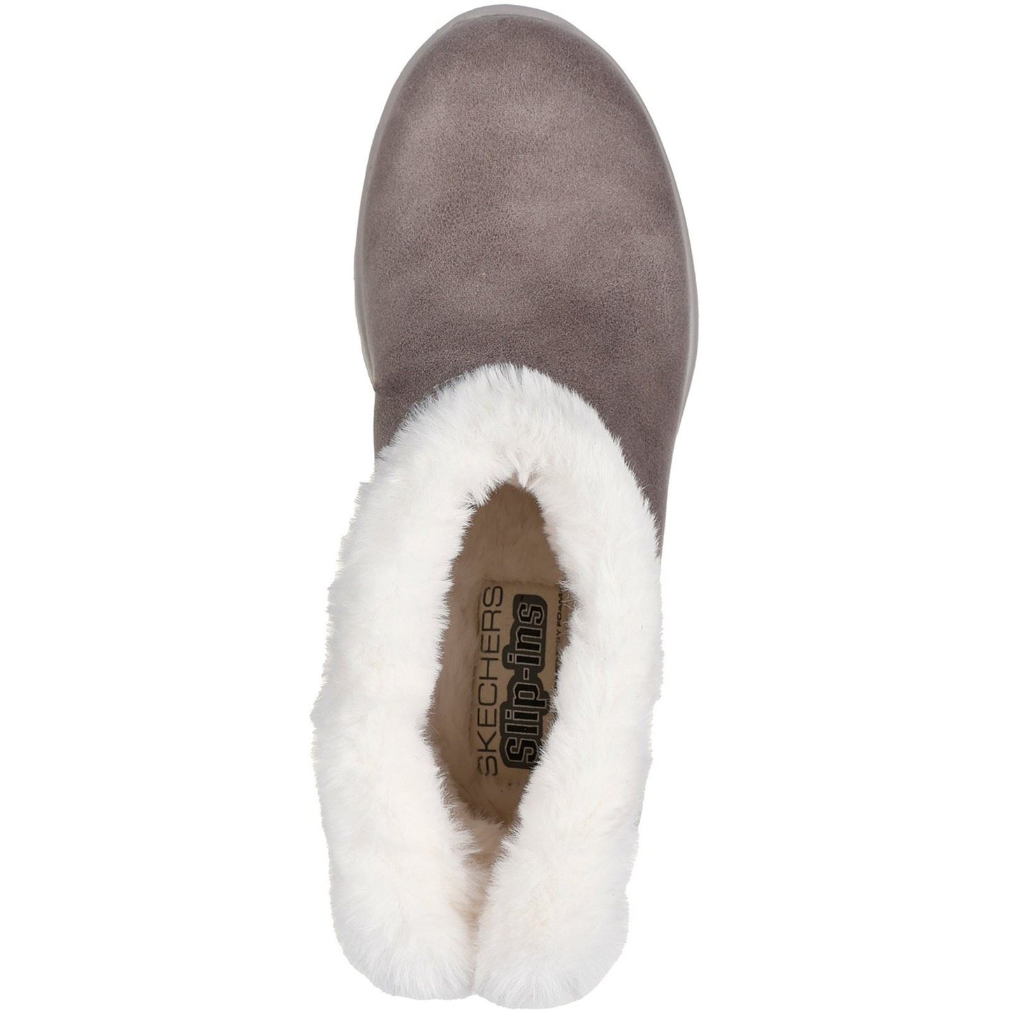 Skechers On-the-GO Joy Cozy Dream Polyester Women's Dark Taupe Winter Ankle Boots