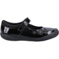 Hush Puppies Rosanna Patent Leather Junior Black Shoes