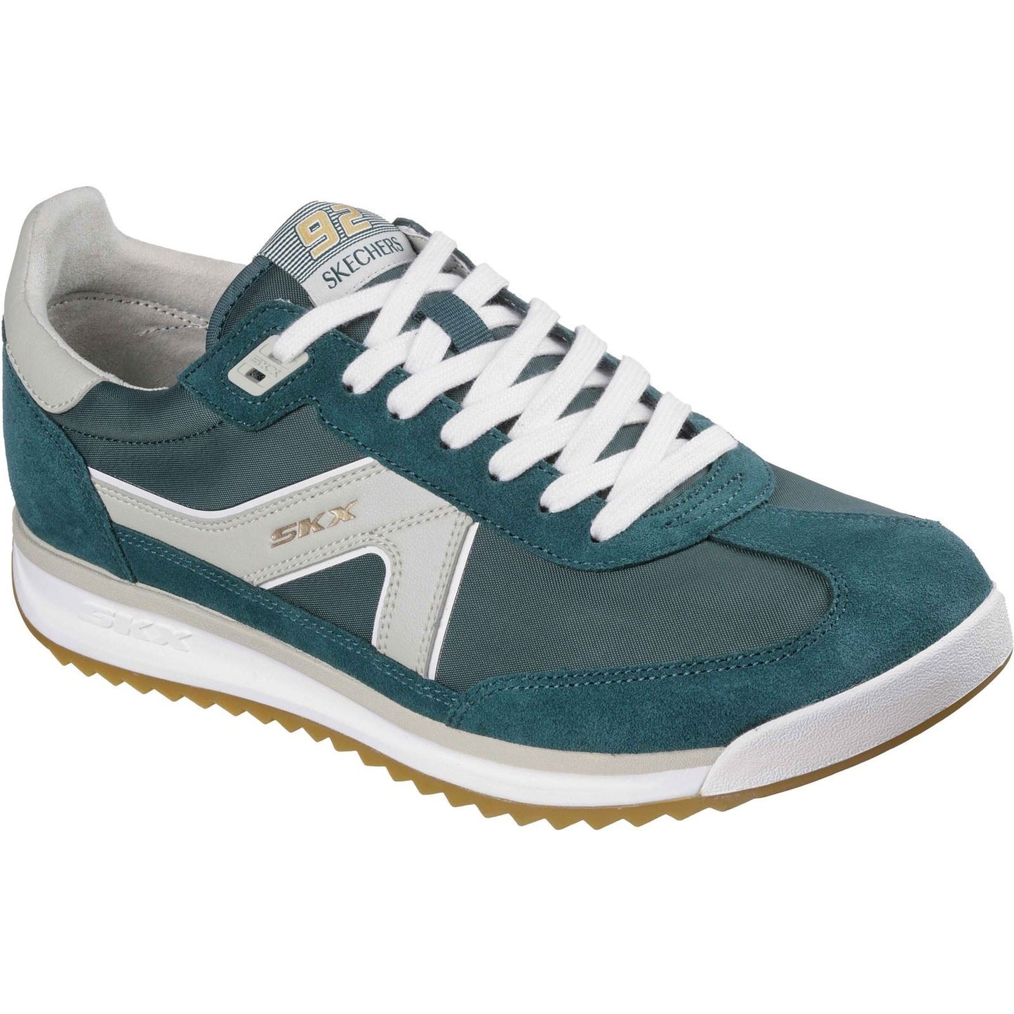 Skechers SKX 92 Spective Leather Men's Green/White Trainers