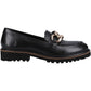 Hush Puppies Gianna Leather Women's Black Loafers