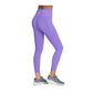Skechers Performance GOWALK Wear High-Waisted 7/8 Purple Nylon Women's Sports Leggings