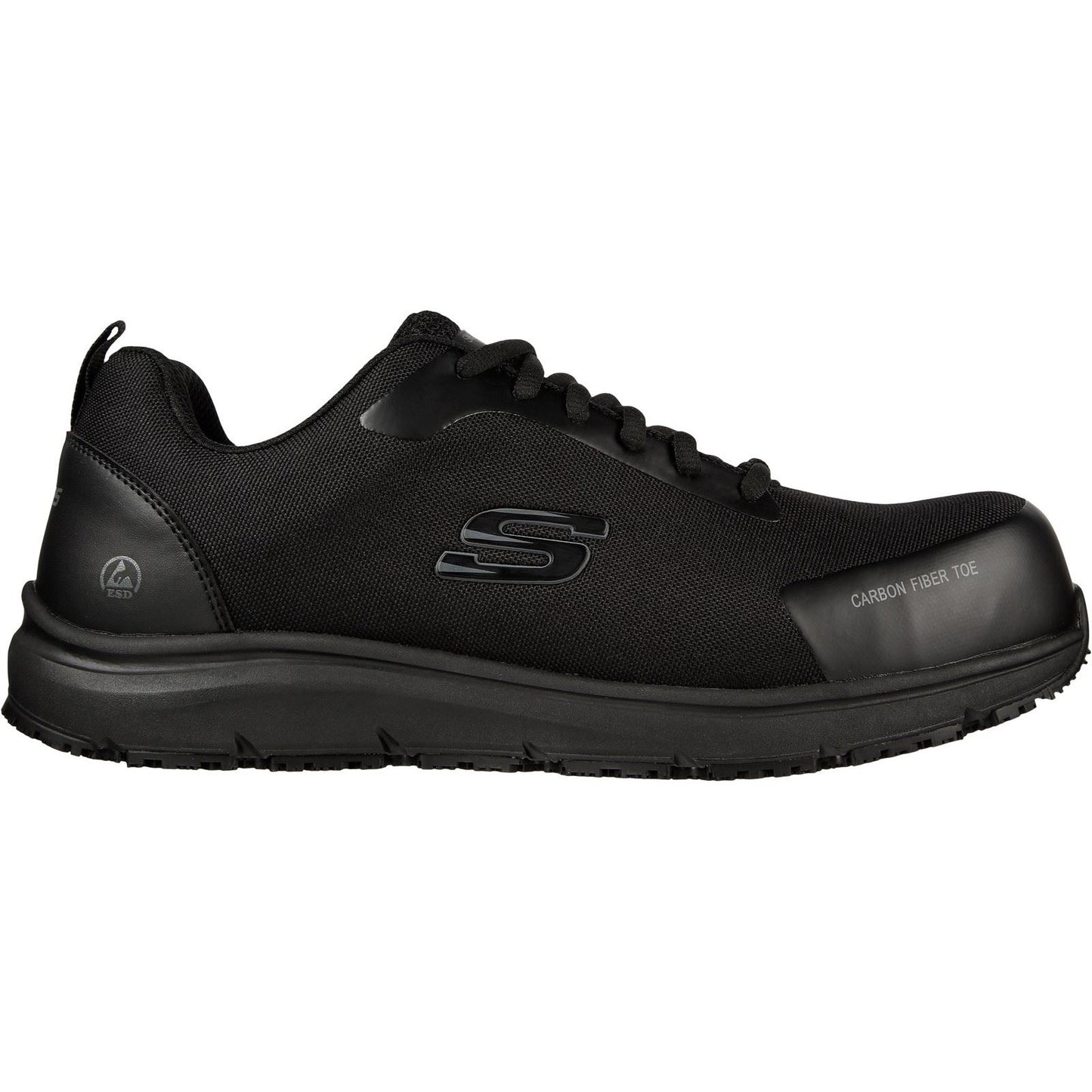 Skechers Workwear Ulmus SR Safety Toe Mesh Men's Black Safety Trainers