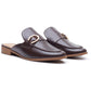Hush Puppies Calla Leather Women's Chocolate Mules