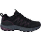 Hi-Tec Stealth Low Womens Polyester Women's Black/Purple Hiking Boots
