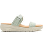 Hush Puppies Breathe Gore Leather Women's Sage Standard Sandals