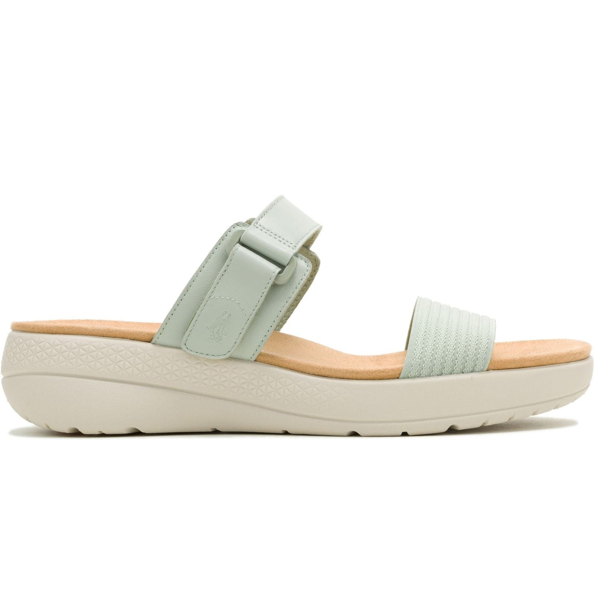Hush Puppies Breathe Gore Leather Women's Sage Standard Sandals