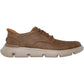 Skechers Garza Duran Leather Men's Taupe Trainers