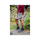 Hard Yakka Men's Raptor Active Mid-Short in Desert