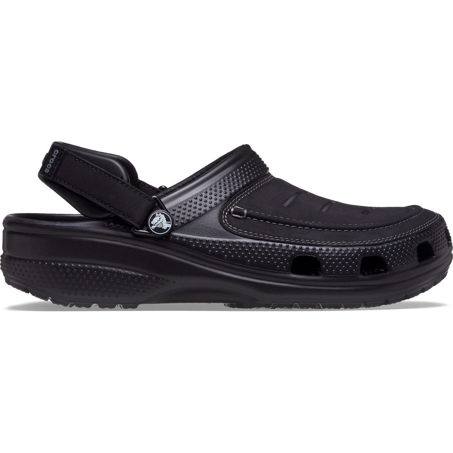 Crocs Men's Yukon Vista II Clog in Black/Slate Grey
