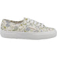 Superga Women's 2750 FLORAL PRINT Trainer in White/Floral Print