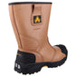 Amblers Safety Men's FS143 Waterproof pull on Safety Rigger Boot in Tan