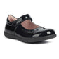 Geox J Naimara G.A Leather Girl's Black Patent Shoes