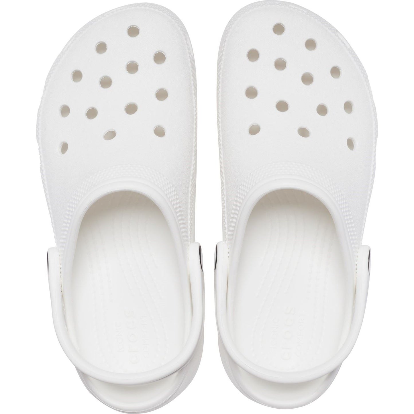 Crocs Women's Classic Platform Clog in White