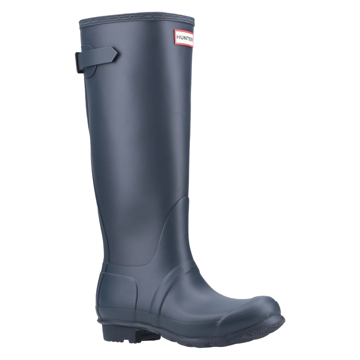 Hunter Women's Original Tall Back Adjustable Wellington Boots in Navy