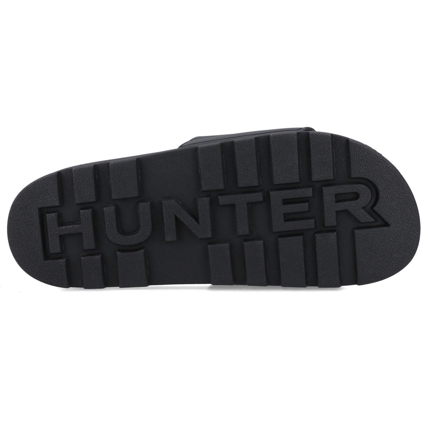 Hunter Core Embossed Slider Polyester Black Slides
