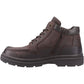 Cotswold Cricklade Leather Men's Brown Ankle Boots