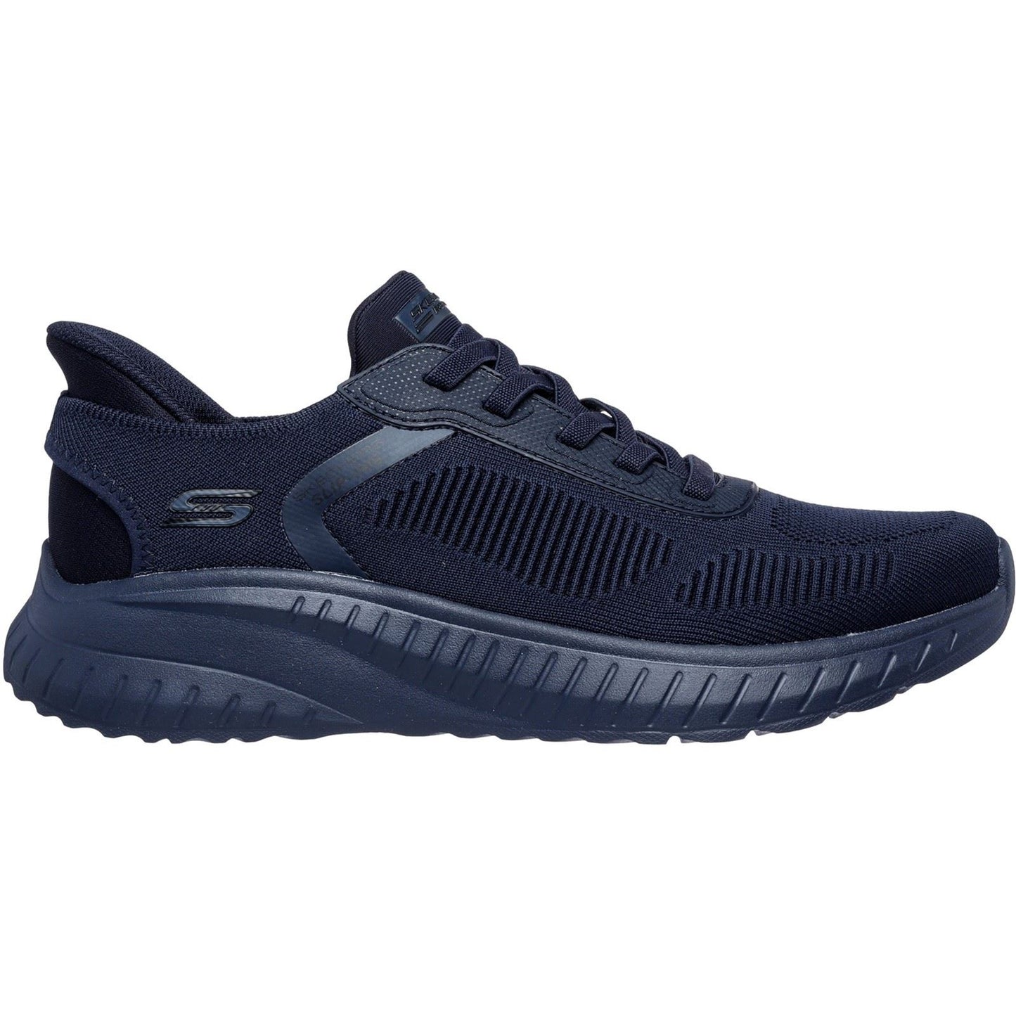 Skechers BOBS Sport Squad Chaos Solid Step Textile Men's Dark Navy Trainers