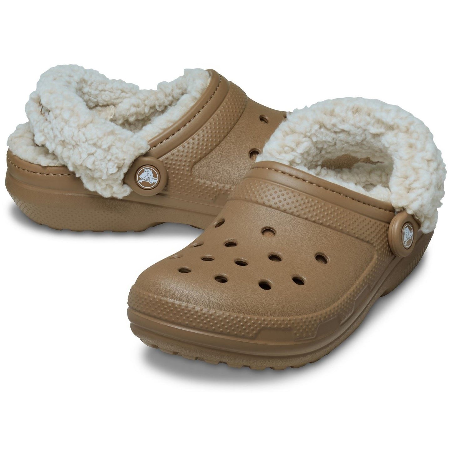 Crocs Classic Fleece Lined Thermoplastic Men's Sepia Clogs