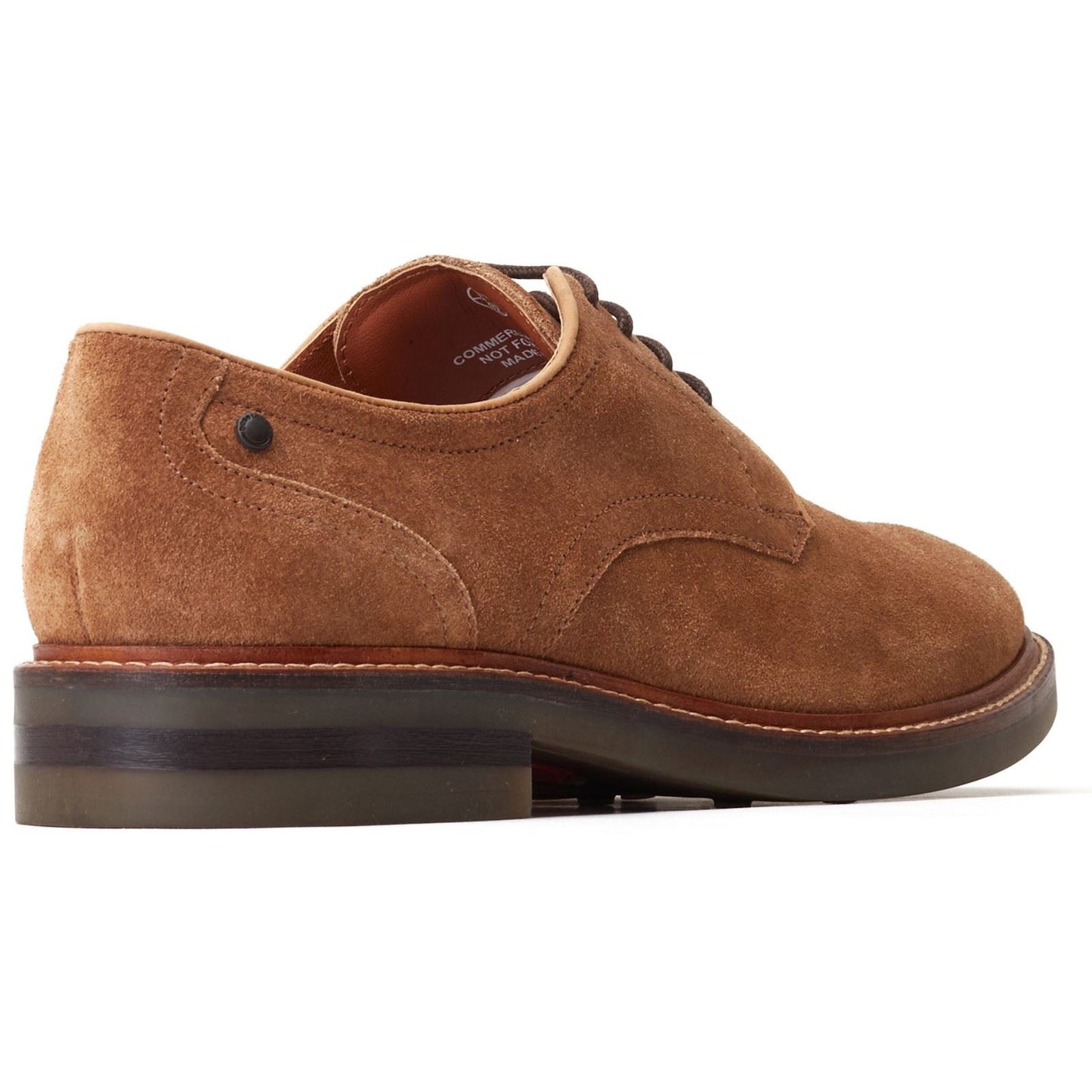 Base London Men's Mawley Derby Shoe in Ginger