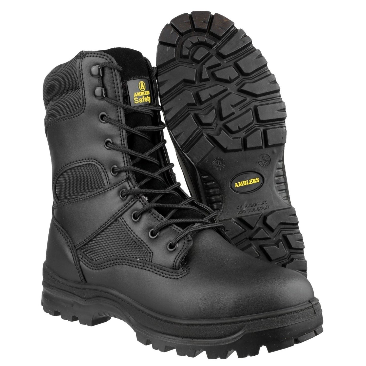 Amblers Safety FS008 Hi leg Safety Boot in Black