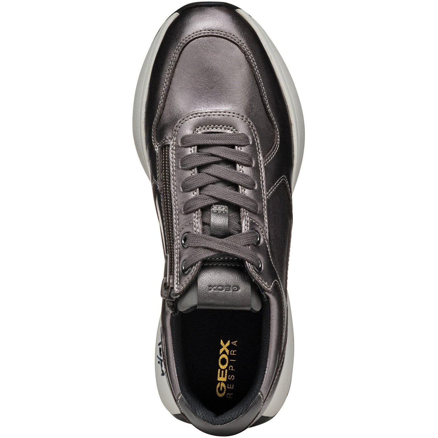 Geox Women's D AMABEL A SNEAKERS in Gun