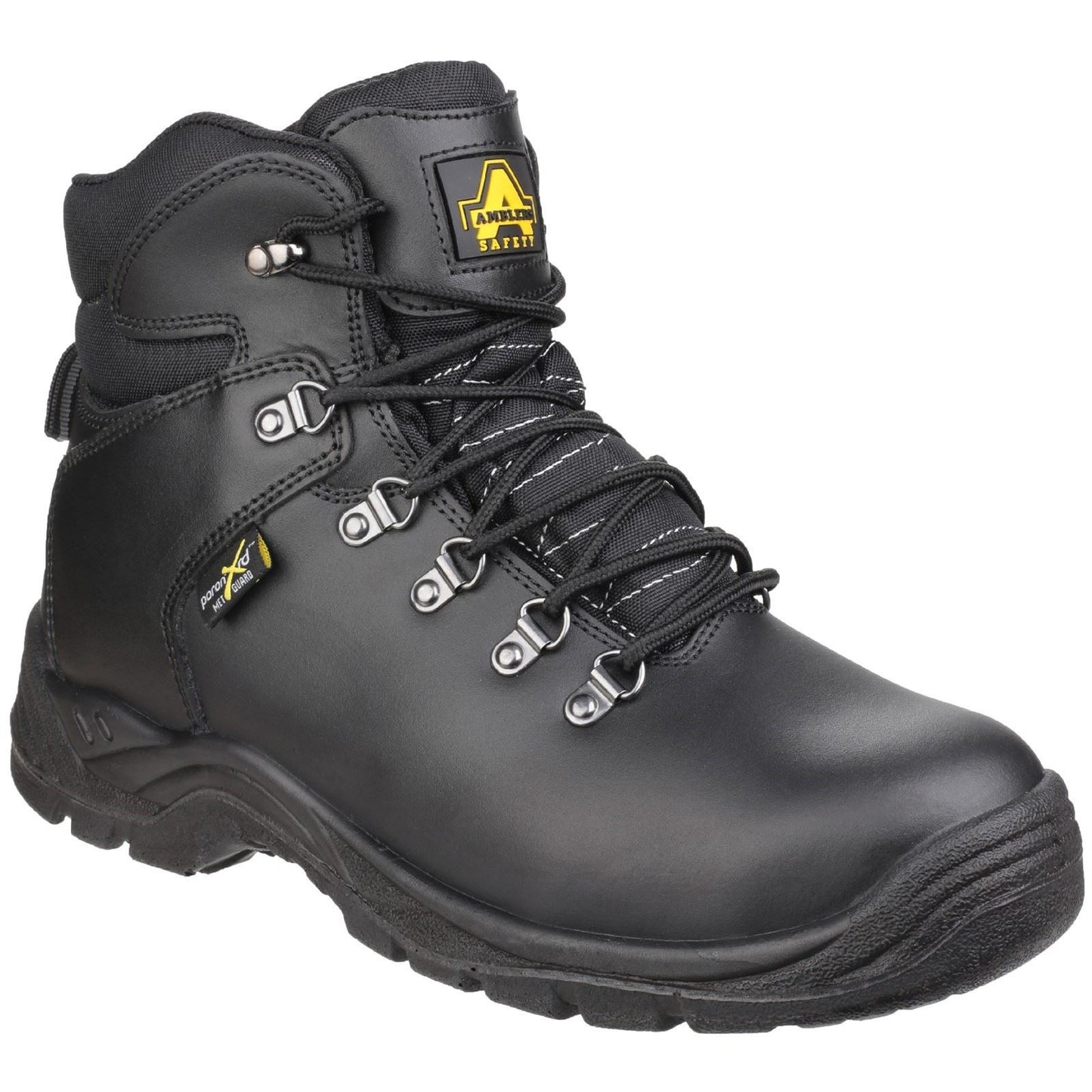 Amblers Safety Men's AS335 Poron XRD Internal Metatarsal Safety Boot in Black